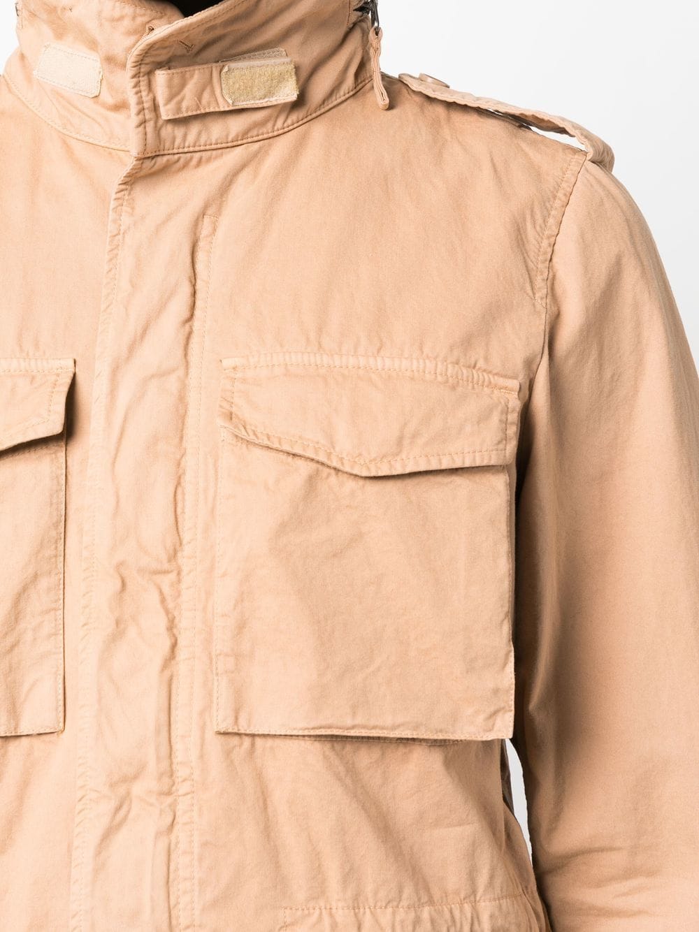 ASPESI FIELDJACKET CON CAPPUCCIO NASCOSTO