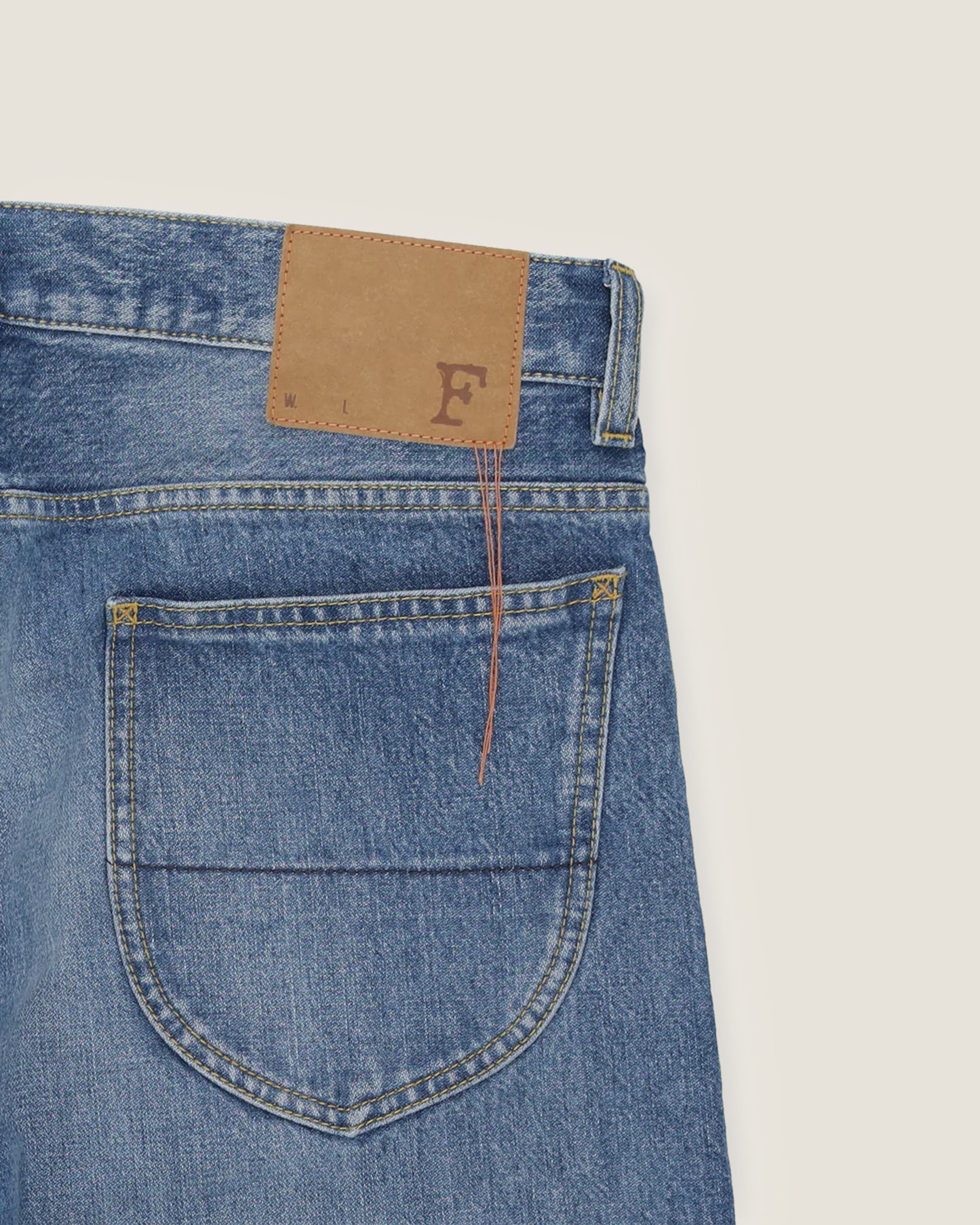 944 Jason Denim 5 Tasche A Vita Alta Stone Wash