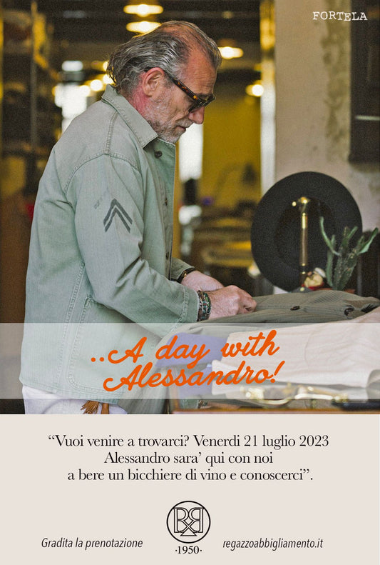 .. A day with Alessandro! | Venerdì 21 Luglio 2023