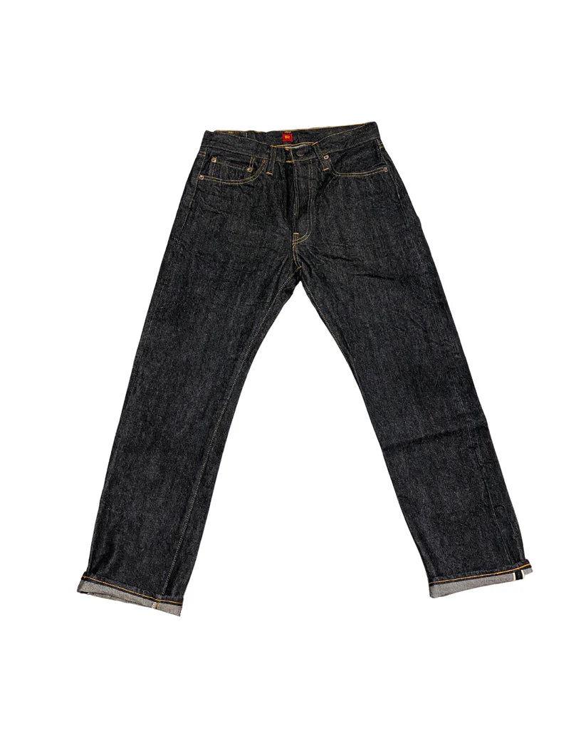 RESOLUTE 710-2 selvedge denim Black