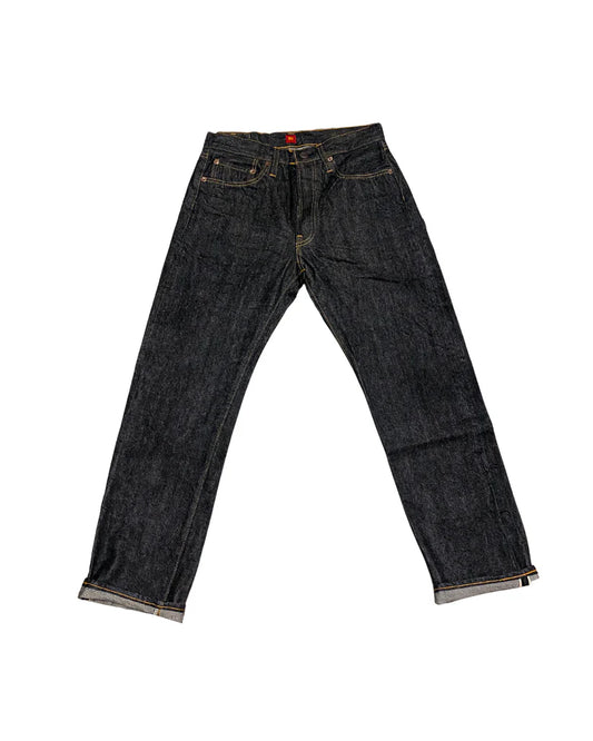 RESOLUTE 710-2 selvedge denim Black