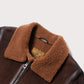 “Aviatore” B-3 Castagno Shearling Jacket