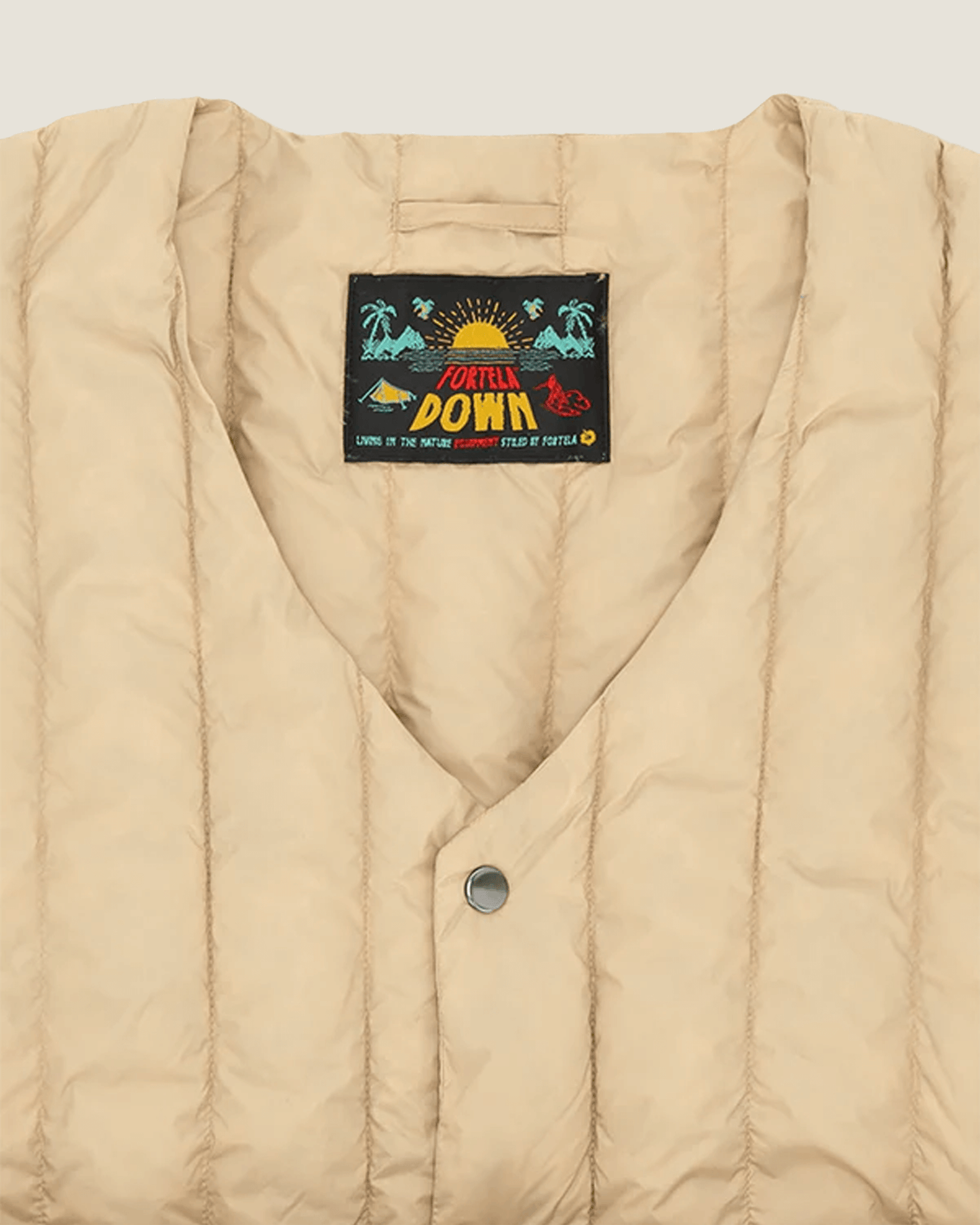 Birdie Gilet In Nylon Trapuntato