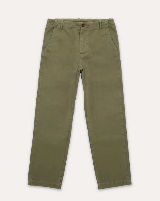 Fortela Hector Pantaloni In Herringbone Di Cotone