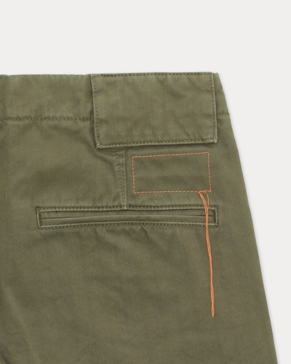 Fortela Hector Pantaloni In Herringbone Di Cotone