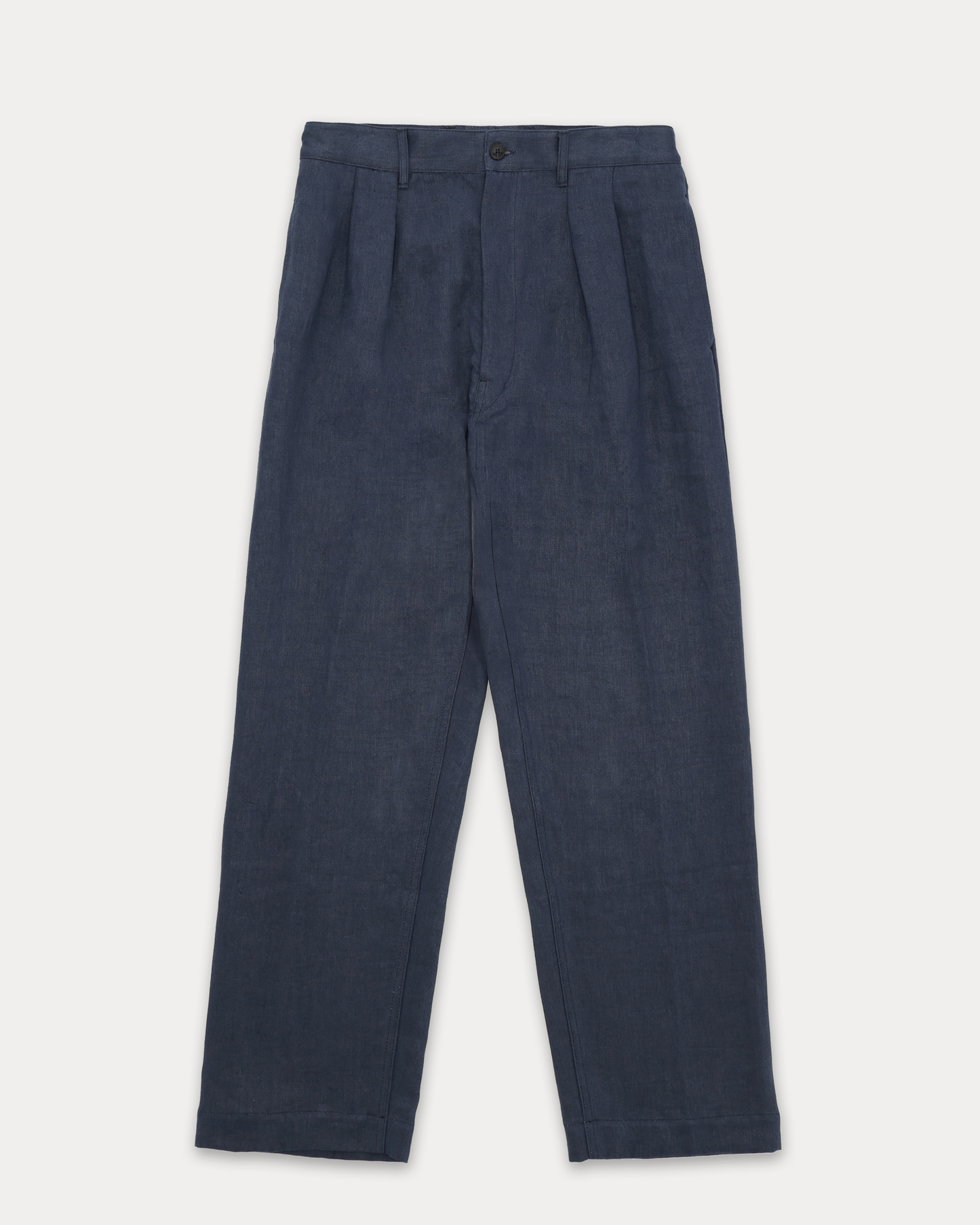 Fortela Newyork Pantaloni Con Pences In Lino
