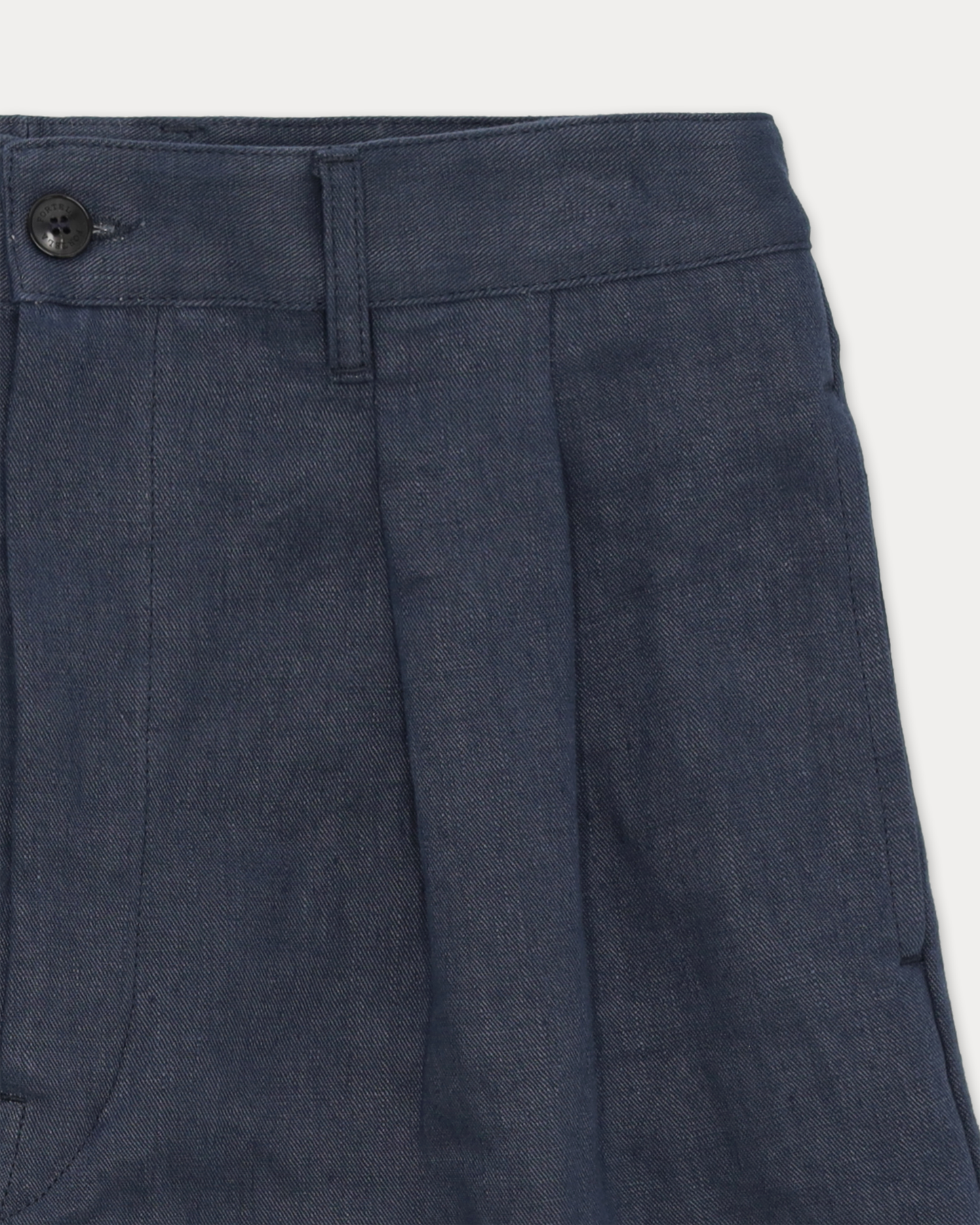 Fortela Newyork Pantaloni Con Pences In Lino