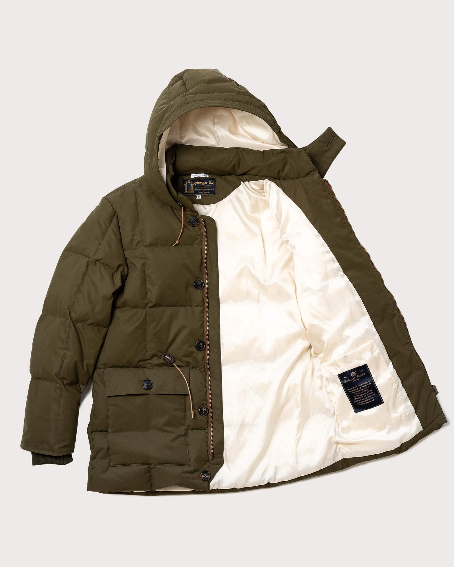 “Presena” Olive Down Expedition Parka