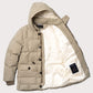 “Presena” Beige Down Expedition Parka