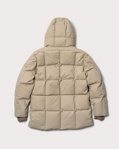 “Presena” Beige Down Expedition Parka