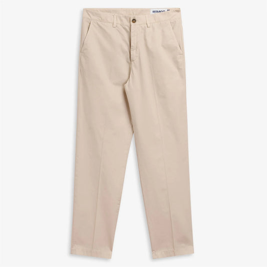 SEBAGO SASANOA PANTALONI BEIGE GESSO