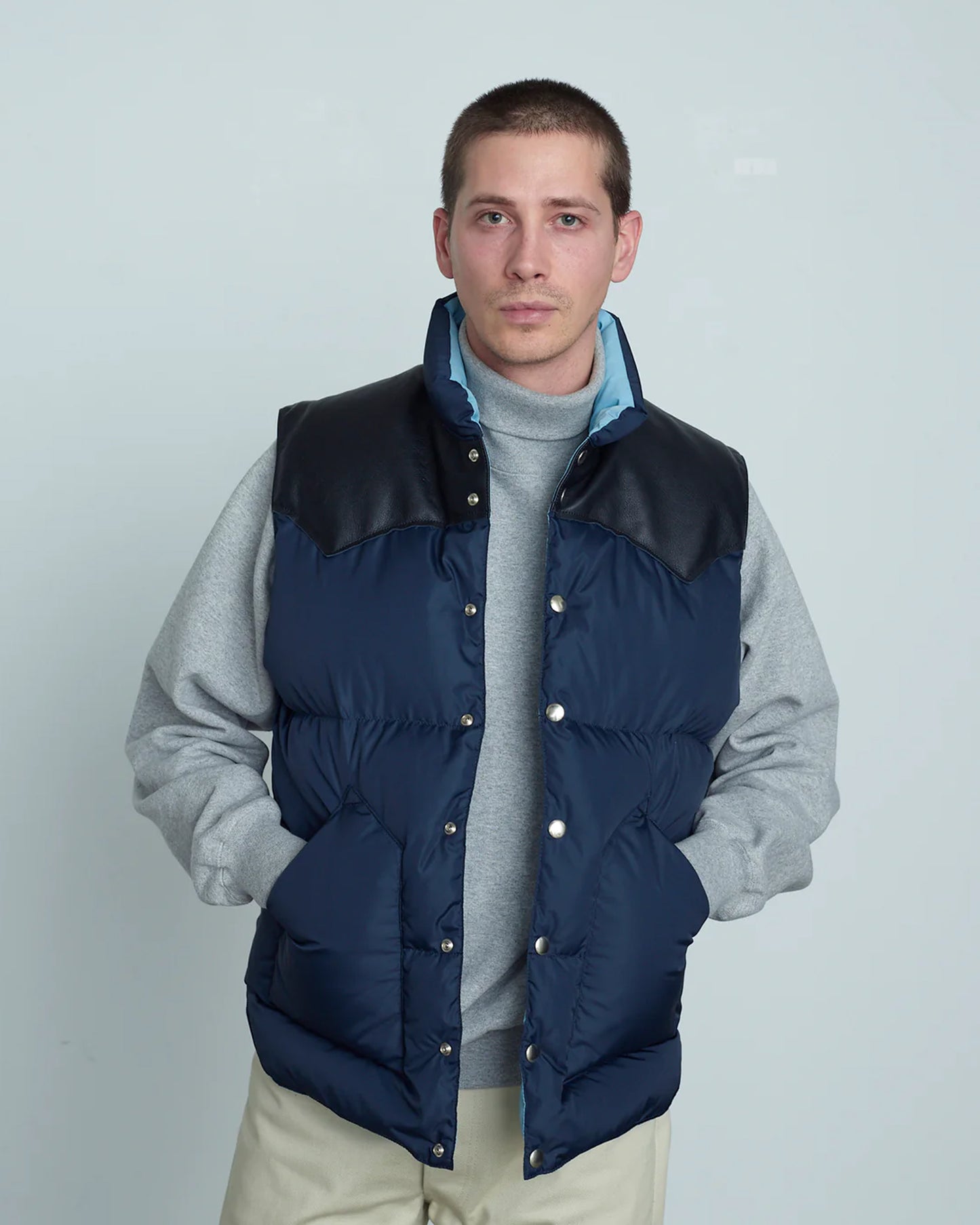 Rocky Mountain Featherbed Down Vest Navy SPECIAL OFFER